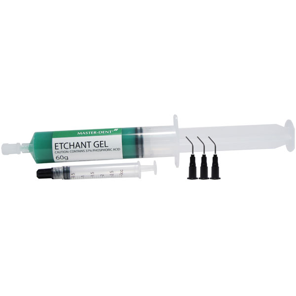 Master-Dent Green Etch Gel 37% Phosphoric Acid, 6 Master-Dent Green Etch Gel 37% Phosphoric Acid, 6