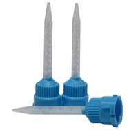 Master-Dent HP Mixing Tips (Blue/Clear), Core Bui Master-Dent HP Mixing Tips (Blue/Clear), Core Bui