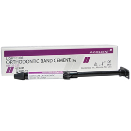 Master-Dent Light Cure Orthodontic Band Cement, G Master-Dent Light Cure Orthodontic Band Cement, G