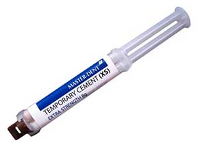 Master-Dent Non-Eugenol Temporary Cement Syringe Master-Dent Non-Eugenol Temporary Cement Syringe