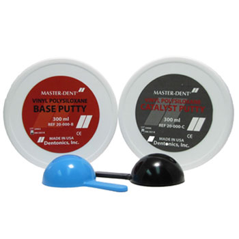 Master-Dent PVS Putty/Putty - Regular Set: 300 ml Master-Dent PVS Putty/Putty - Regular Set: 300 ml