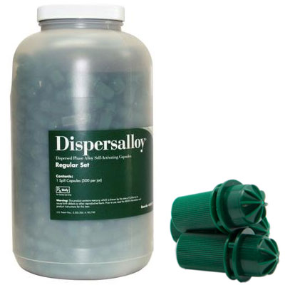 Dispersalloy Regular Set Single Spill (400 mg) 50 Dispersalloy Regular Set Single Spill (400 mg) 50