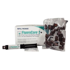 Fluorocore 2+ Blue Color Syringe Refill - Core Build-up Material ...