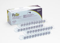 Dentsply PoGo One Step Diamond Polisher - Dental Points - RA Shank - 40/Pk - 662022