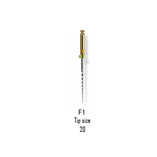 ProTaper Universal Rotary Files 1 (F1) 21 mm, Finishing 6/Pk. Nickel
