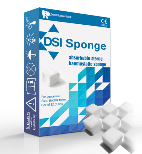 DSI Sponge Absorbable Hemostaic Gelatin Sponge 10 DSI Sponge Absorbable Hemostaic Gelatin Sponge 10