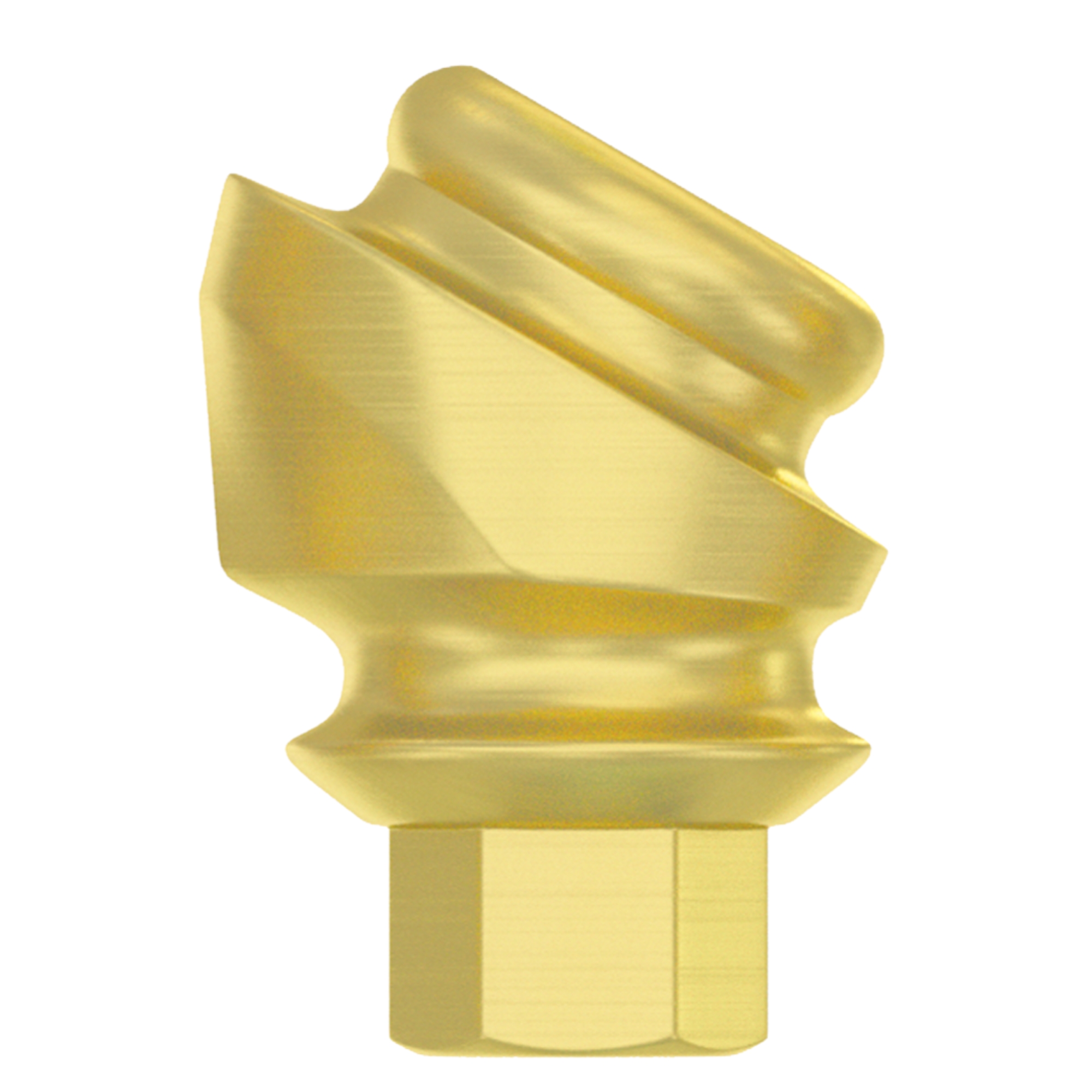 DSI 30° Angulated Loc-In Titanium Abutment w/Screw, 2.42mm