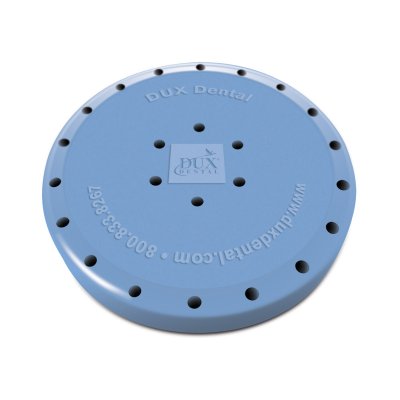 Bur Blocks 24 Hole Round Baby Blue, Resin Magneti Bur Blocks 24 Hole Round Baby Blue, Resin Magneti