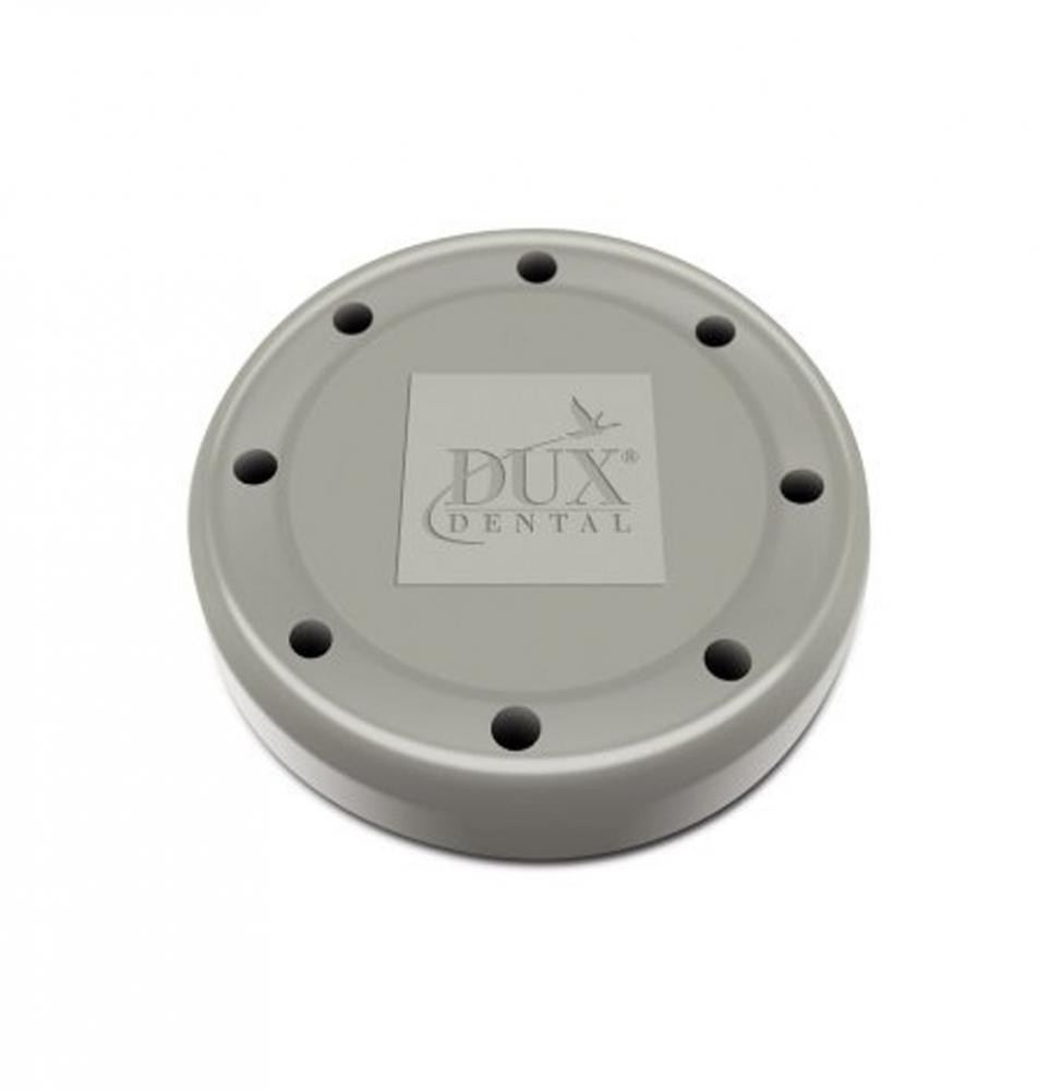 Bur Blocks 8 Hole Round Gray Resin Magnetic Bur B Bur Blocks 8 Hole Round Gray Resin Magnetic Bur B