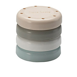 Bur Blocks 8 Hole Round White Resin Magnetic Bur Bur Blocks 8 Hole Round White Resin Magnetic Bur