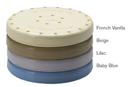 Bur Blocks 24 Hole Round French Vanilla Colored, Bur Blocks 24 Hole Round French Vanilla Colored,