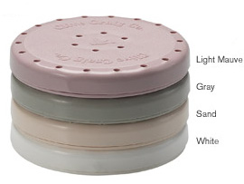 Bur Blocks 24 Hole Round White Resin Magnetic Bur Bur Blocks 24 Hole Round White Resin Magnetic Bur