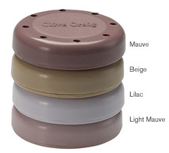 Bur Blocks 8 Hole Round Lilac, Resin Magnetic Bur Bur Blocks 8 Hole Round Lilac, Resin Magnetic Bur