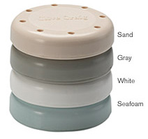 Bur Blocks 8 Hole Round Gray Resin Magnetic Bur B Bur Blocks 8 Hole Round Gray Resin Magnetic Bur B