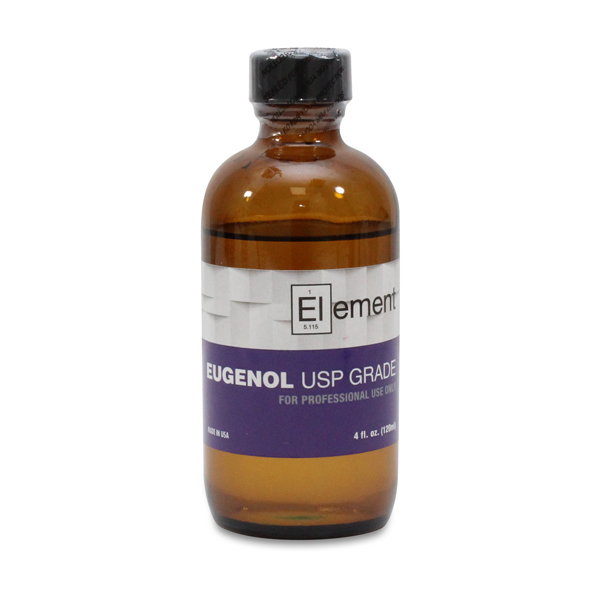 Element Eugenol, USP Grade, 4 oz. Bottle Dental Supplies