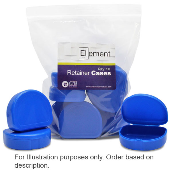 Element Orthodontic Retainer Case - Cobalt Blue, Element Orthodontic Retainer Case - Cobalt Blue,