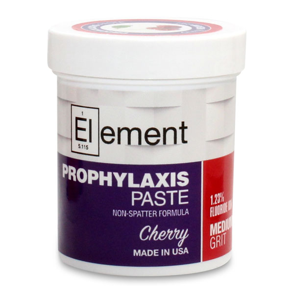 Element Prophy paste jar Medium, 340g. Cherry flavor with 1.23