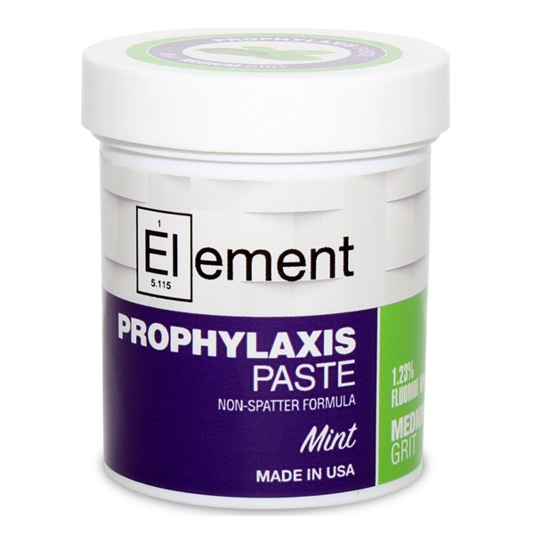 Element Prophy paste jar Medium, 170g. Mint flavor with 1.23