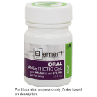 Element Topical Anesthetic Gel - Mint, 1.12 oz jar, 20/case. Benzocaine 20%