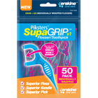 Piksters SupaGrip Flosser/toothpick, single-use combination flosser and pick