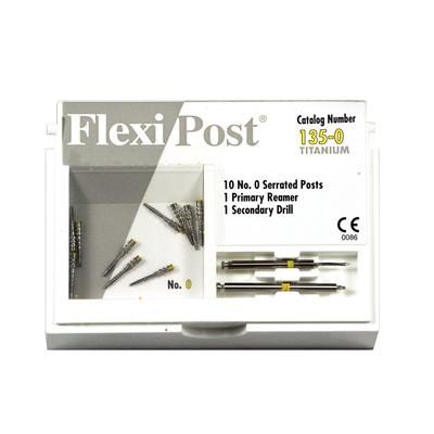 Flexi-Post yellow #0 titanium post refill, contai Flexi-Post yellow #0 titanium post refill, contai