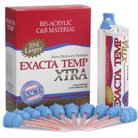 Exacta Temp Xtra Crown & Bridge Material - A2, 1 Exacta Temp Xtra Crown & Bridge Material - A2, 1