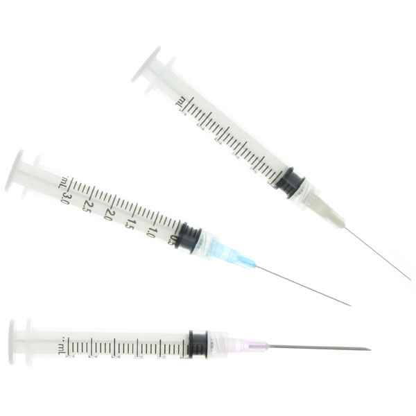 Exelint International 3cc Syringe With 25 Gauge X 1 5 Needle Sterile Dental Supplies