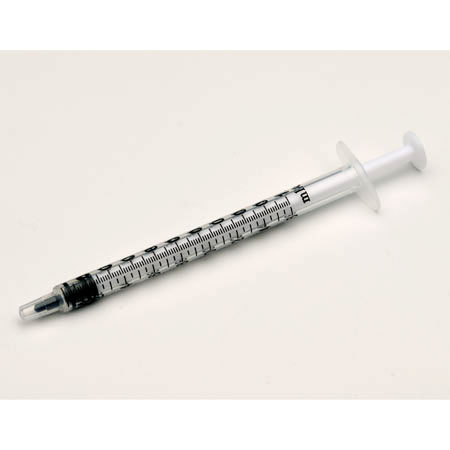 Exel International 1cc Tuberculin Syringe Only (w Exel International 1cc Tuberculin Syringe Only (w