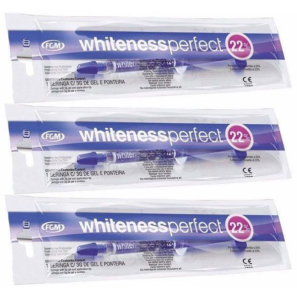 Whiteness Perfect 22% CP Whitening Gel, Mini Kit: Whiteness Perfect 22% CP Whitening Gel, Mini Kit: