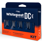 Whitepost System DC-E Color Coded Kit. Contains 25 posts, 5 drills