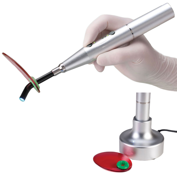 ecoblast ii led curing light features nominal 1 000 mw cm2 output timer