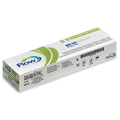 Flow X-Ray #0 DV-54 periapical X-Ray film in a si Flow X-Ray #0 DV-54 periapical X-Ray film in a si