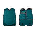 Flow X-Ray Adult (24" x 27") X-Ray Lead Panoramic Apron without Collar - TEAL