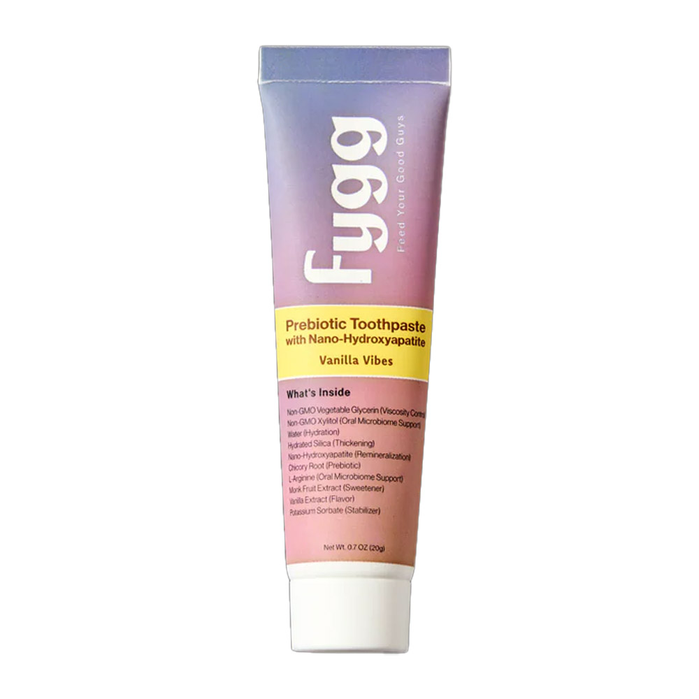 Fgg Toothpaste Fygg Fluoride-Free Nano-Hydroxyapatite Toothpaste, 0.7oz Travel Size ...