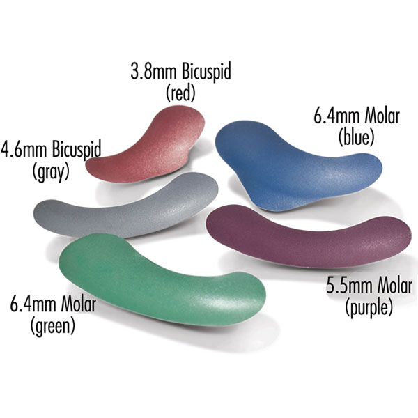 Composi-Tight Slick Bands 6.4 mm Molar, Green. Fo Composi-Tight Slick Bands 6.4 mm Molar, Green. Fo