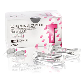 GC Fuji TRIAGE White Capsules Refill - Self Adhes GC Fuji TRIAGE White Capsules Refill - Self Adhes