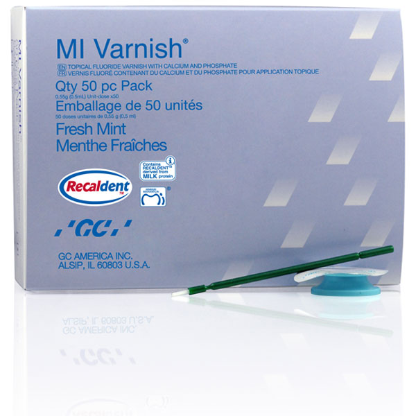 MI Varnish Fresh Mint, *Export Package 50 UnitDoses (0.55g / 0.5ml