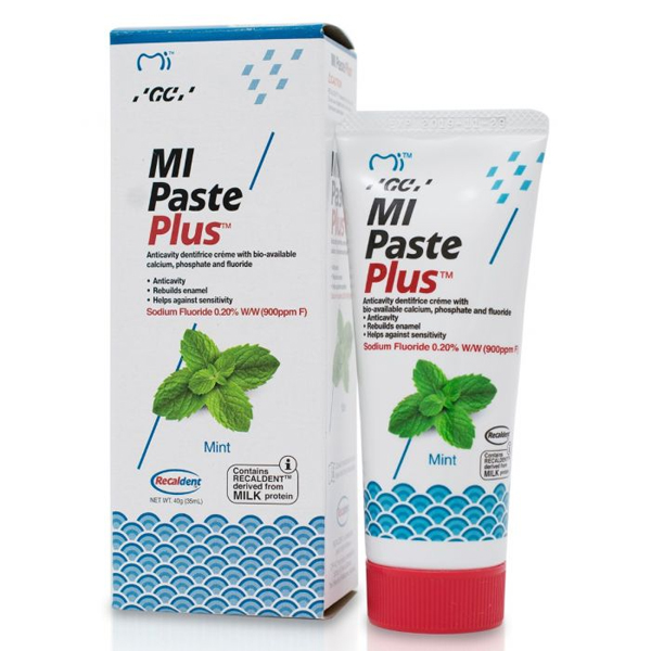MI Paste Plus Topical Tooth Creme, Mint, 40 Gm. Tube, 1/Pk Net32