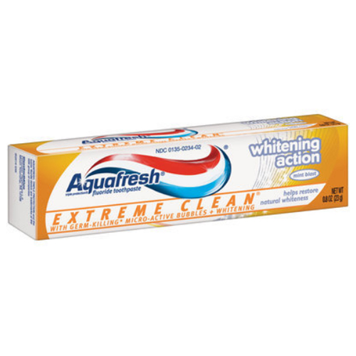 AquaFresh Extreme Clean toothpaste, mint flavor, case of 36 .85 ounce tubes Dental Supplies