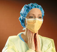 FluidShield Orange Fog-Free Fluid Resistant Surgi FluidShield Orange Fog-Free Fluid Resistant Surgi