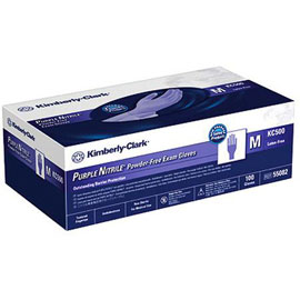Purple Nitrile Non-Chlorinated Gloves: LARGE 100/ Purple Nitrile Non-Chlorinated Gloves: LARGE 100/