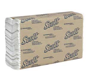 Scott 10.125" x 13.15" C-fold Towels, Case of 240 Scott 10.125" x 13.15" C-fold Towels, Case of 240