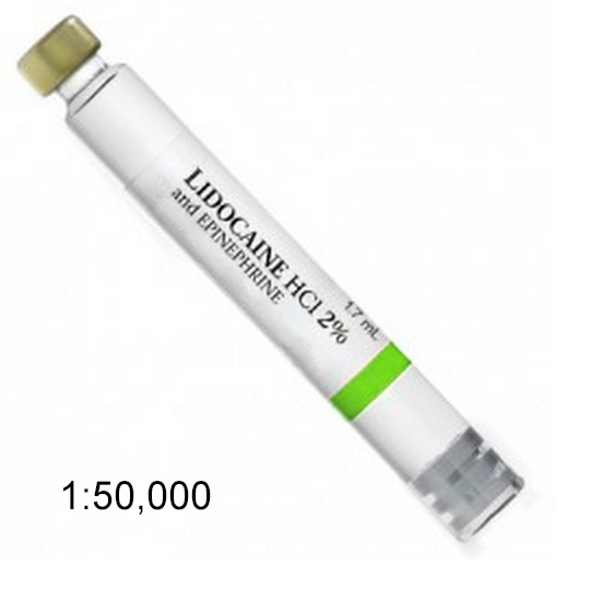 House Brand Lidocaine HCL 2 with Epinephrine 150,000 Local Anesthetic, Box Dental Supplies