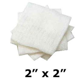 House Brand 2" x 2" 4-Ply Non-Sterile Non-Woven G House Brand 2" x 2" 4-Ply Non-Sterile Non-Woven G