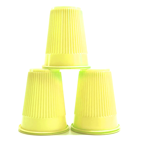 House Brand Yellow 5 oz. Plastic Cups, Case of 10 House Brand Yellow 5 oz. Plastic Cups, Case of 10