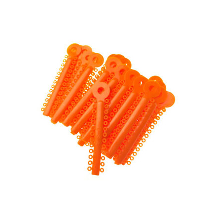 House Brand Ligature Ties Orange 1040/Bag House Brand Ligature Ties Orange 1040/Bag