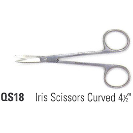 House Brand Scissor - Iris 4.5" Curved, Used to c House Brand Scissor - Iris 4.5" Curved, Used to c