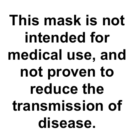 House Brand Non-Medical Ear-loop Face Mask, Singl House Brand Non-Medical Ear-loop Face Mask, Singl