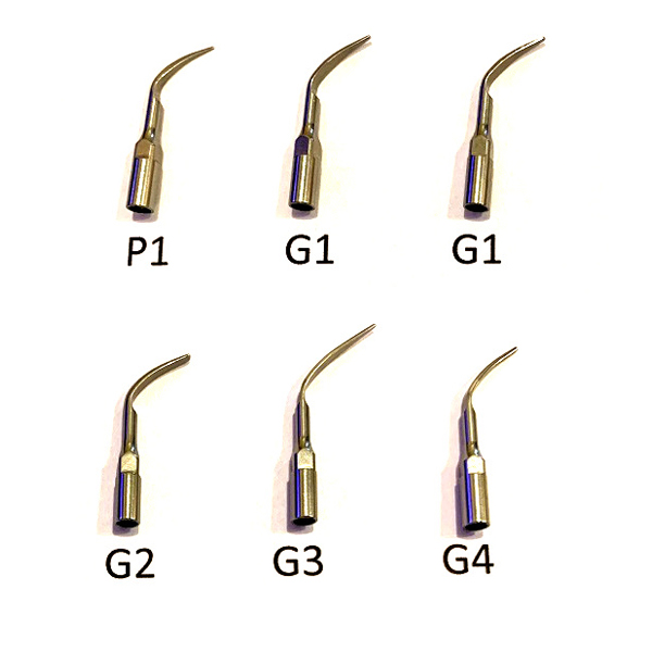 House Brand Piezo Scaler 6 Tip Set Compatible with Woodpecker/EMS