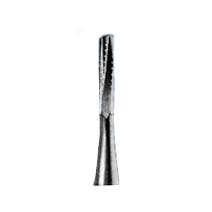 Dental Carbide Burs FG #558 – Flat Fissure Cross Cut, 10 Per Pack, High Speed